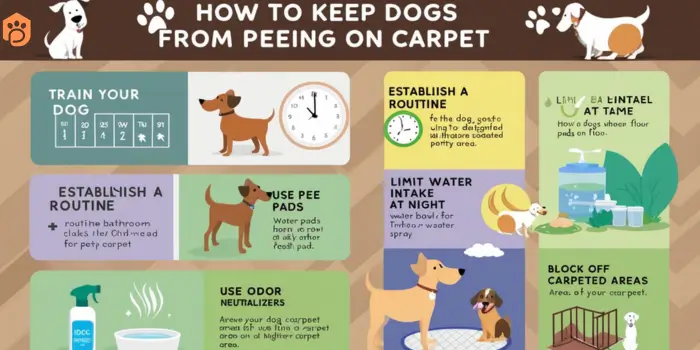 stop dog from peeing on rug