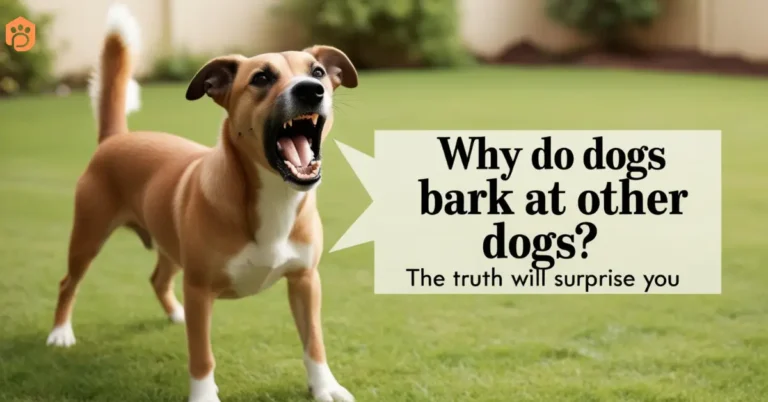 why do dogs bark at other dogs