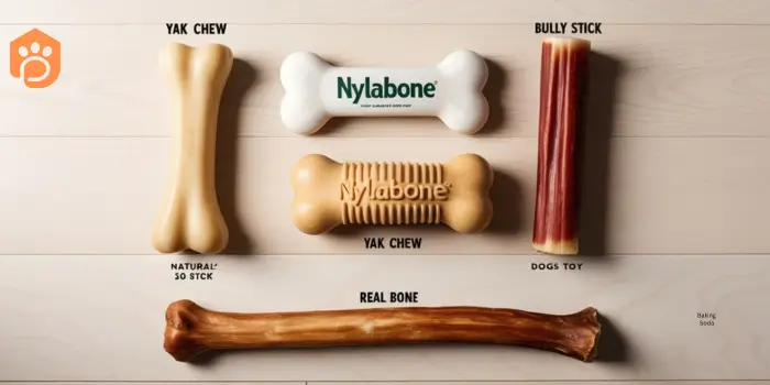 dogs eat Nylabones